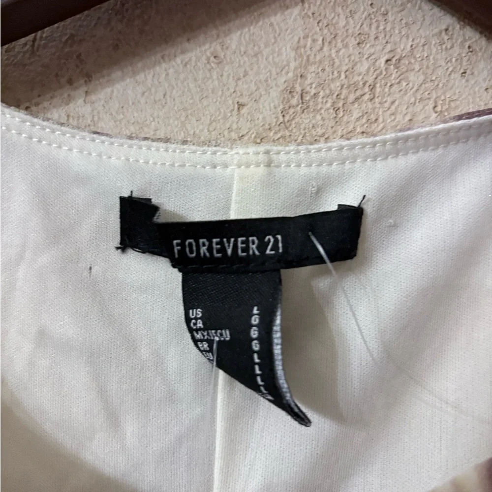 Forever 21 Marble Print Sleeveless Dress